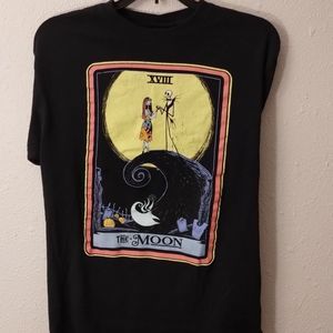 The nightmare before Christmas the Moon t-shirt